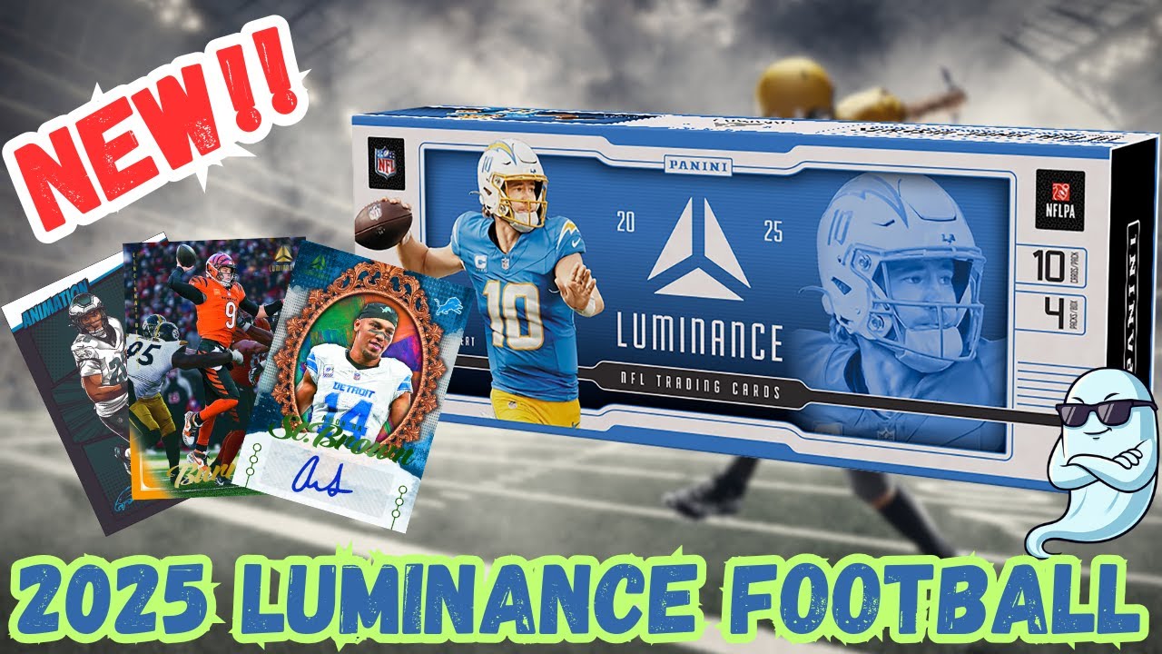 2025 Panini Luminance Football Hobby Box Review