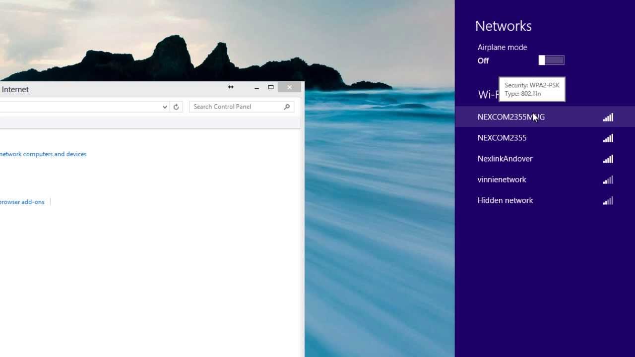 Как подключиться к Wi-Fi в Windows 8