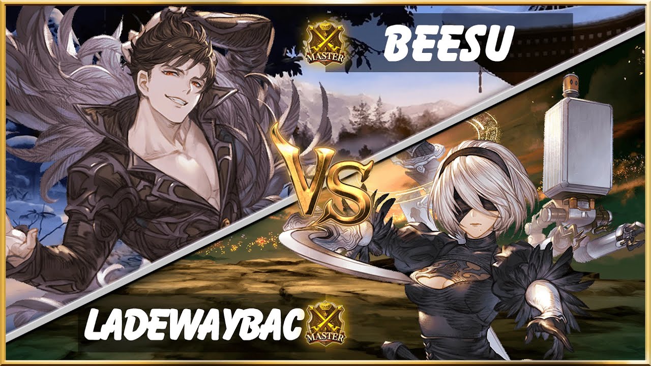 GBVSR - Beesu [Belial] vs. Ladewaybac [2B]⭐Masters Ranked Matches⭐(1440p)