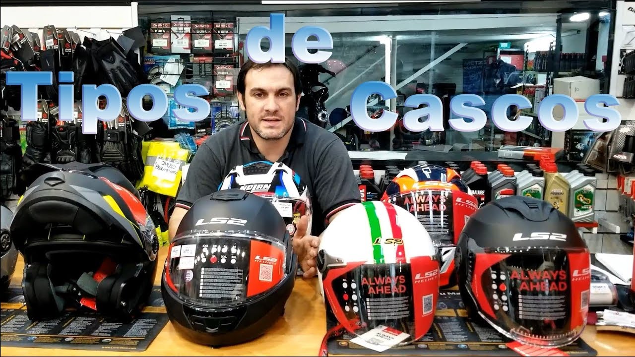 Review Tipos de Cascos Mega llantas Motos