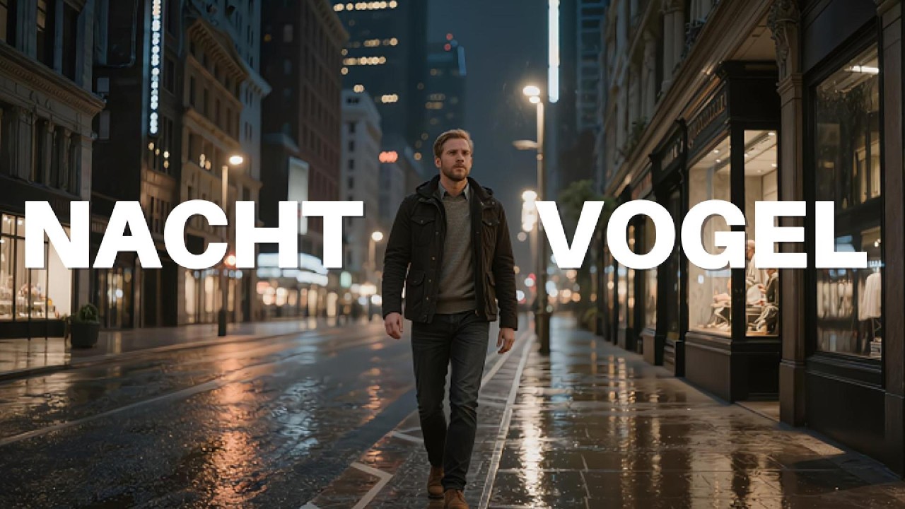 Nachtvogel – Moderner Schlager Pop über Sehnsucht in der Nacht