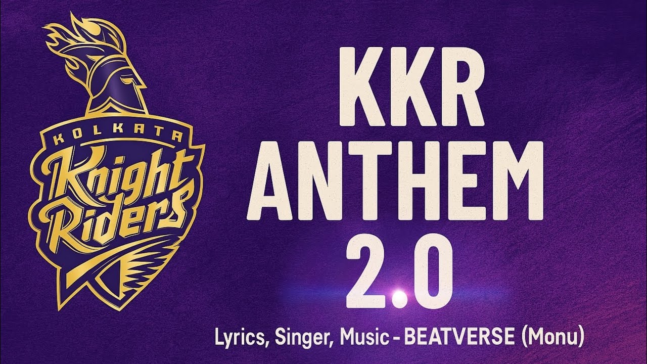 KKR ANTHEM ( Official Music Video ) | By - @MAANAVmonu | IPL 2025