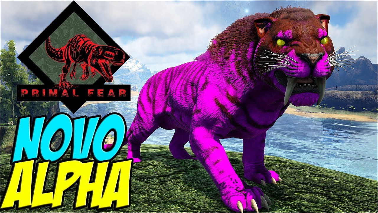 ALPHA SABERTOOTH!!! O MELHOR JEITO DE DOMAR!!! - ARK PRIMAL FEAR T3 #05