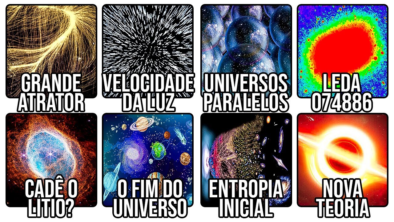 Maiores misterios do UNIVERSO ainda sem RESPOSTAS