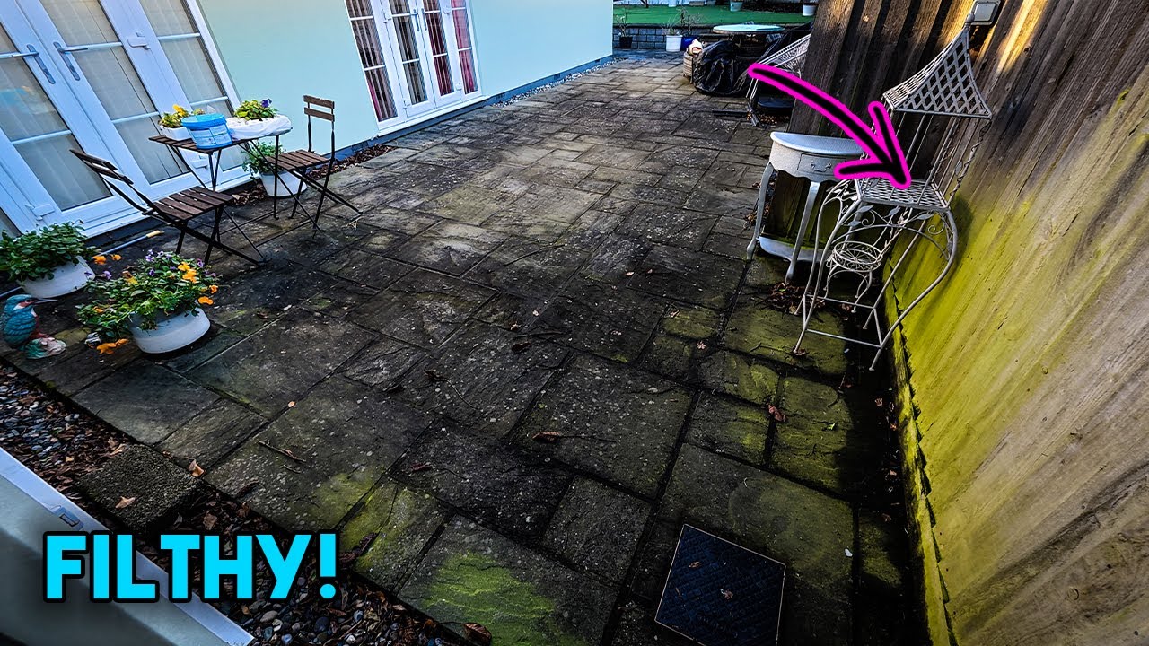 30 Year Old Natural Stone Cleaned for FREE!