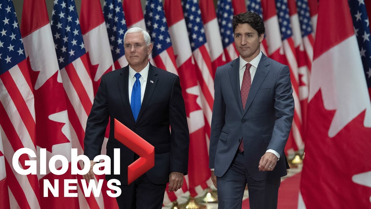 Trudeau, Pence talk new NAFTA, China and abortion