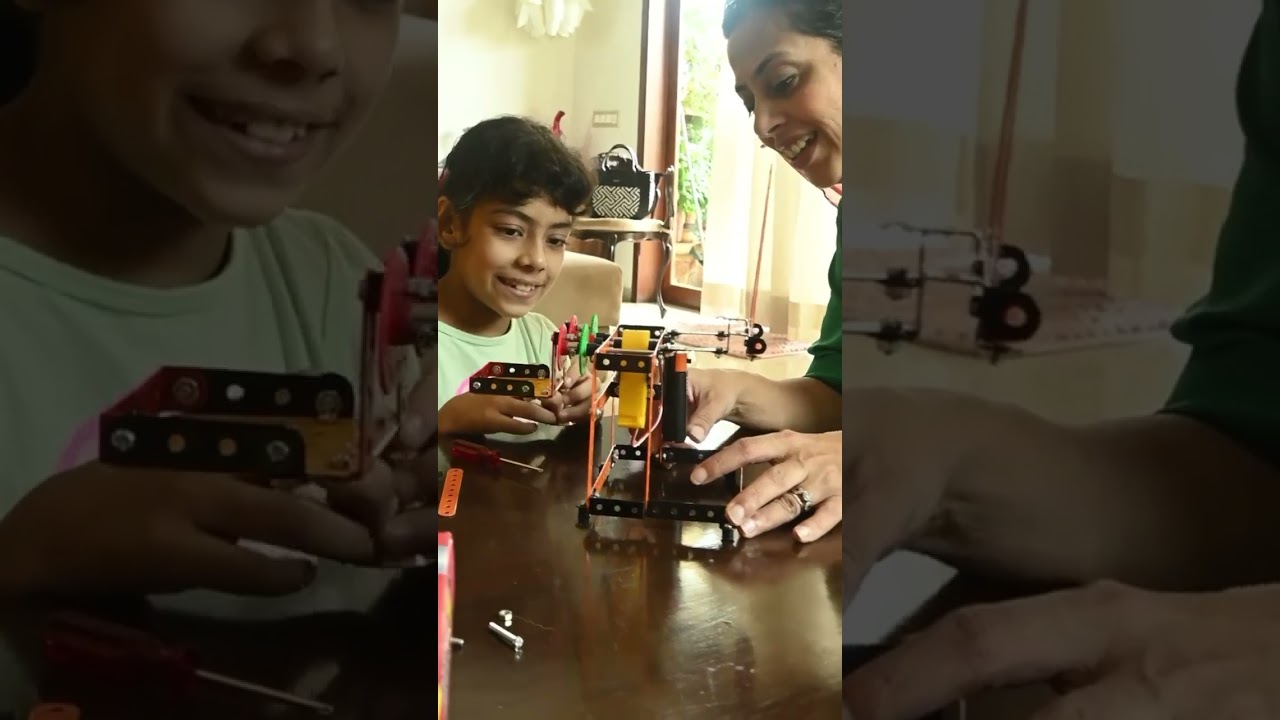 🔧 Mechanix Aarti Engineering System Unboxing! 🏗️ Creative Building Set for Kids! #constructionset