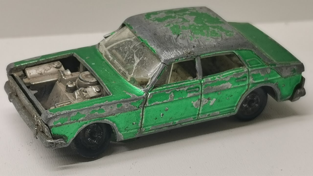Ремонт Matchboxа Ford Zodiac MK IV №53. Изготовление деталей. Литая модель.