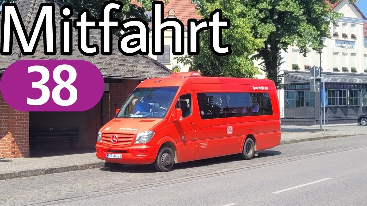 Mitfahrt | Mercedes-Benz Sprinter | Linie 38 | Vetschau, Busbahnhof - Burg (Spreewald), Bleske