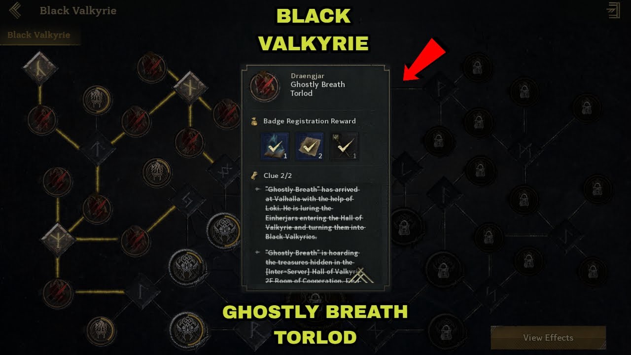 Legend of Ymir - Ghostly Breath Torlod (Black Valkyrie)