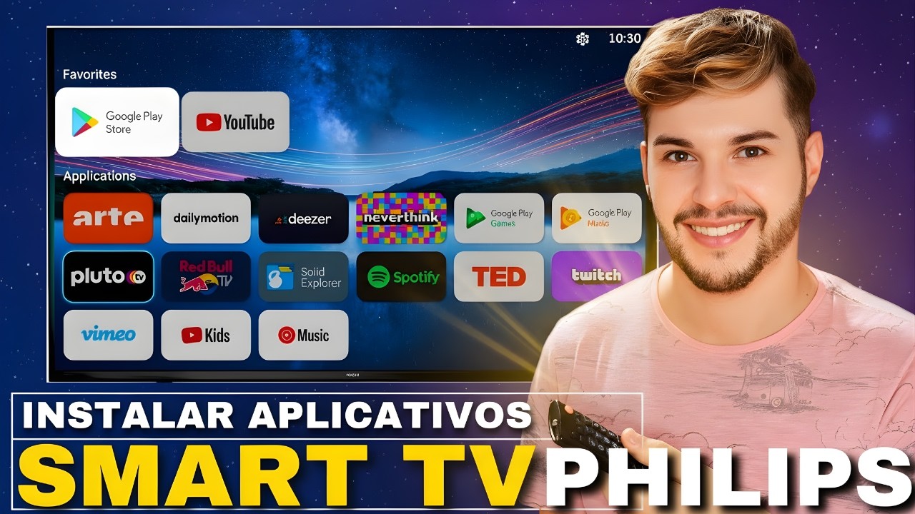 Como INSTALAR APLICATIVOS na  SMART TV PHILIPS!
