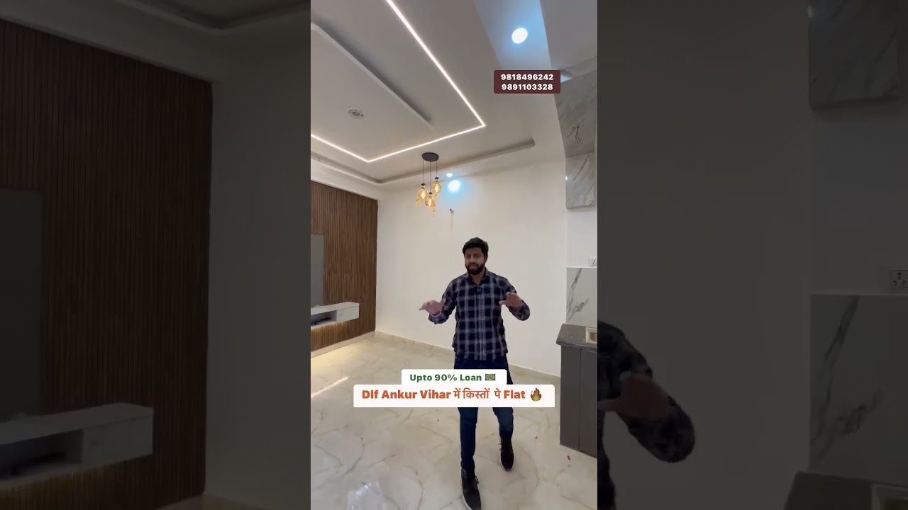 1 bhk flat in dlf ankur vihar with 90% loan 