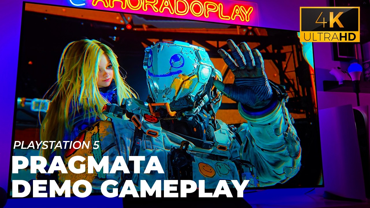 PRAGMATA já pode ser jogado! Confira a DEMO no PS5 + LG OLED C3 (4K 60 FPS HDR)