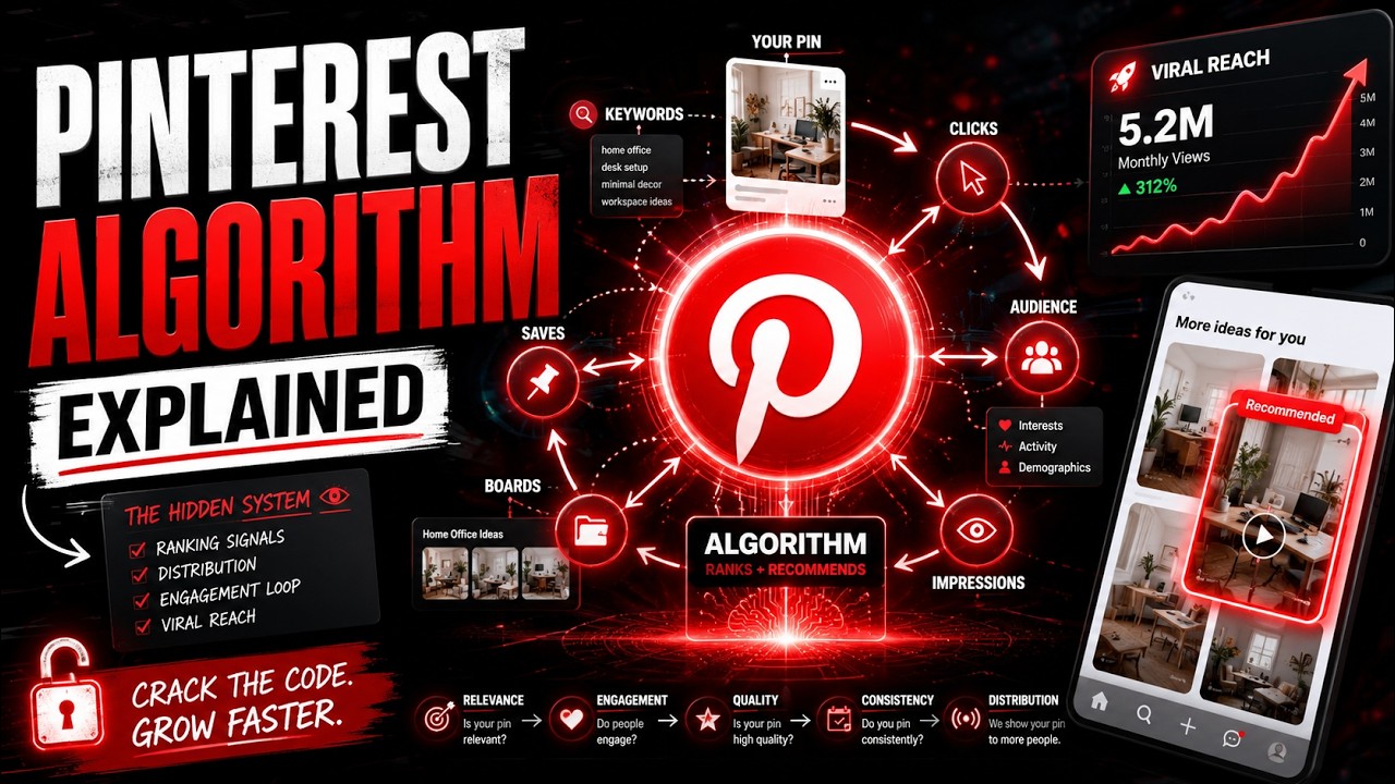the Pinterest algorithm explained...