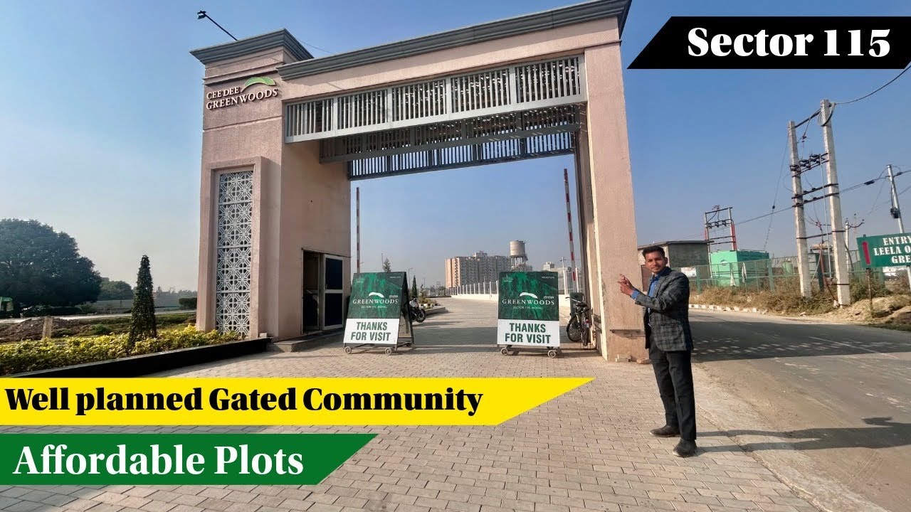 Near Highway Plots for Sale | 28 Acre Gated Township | Sector 115 Mohali | Best Investment