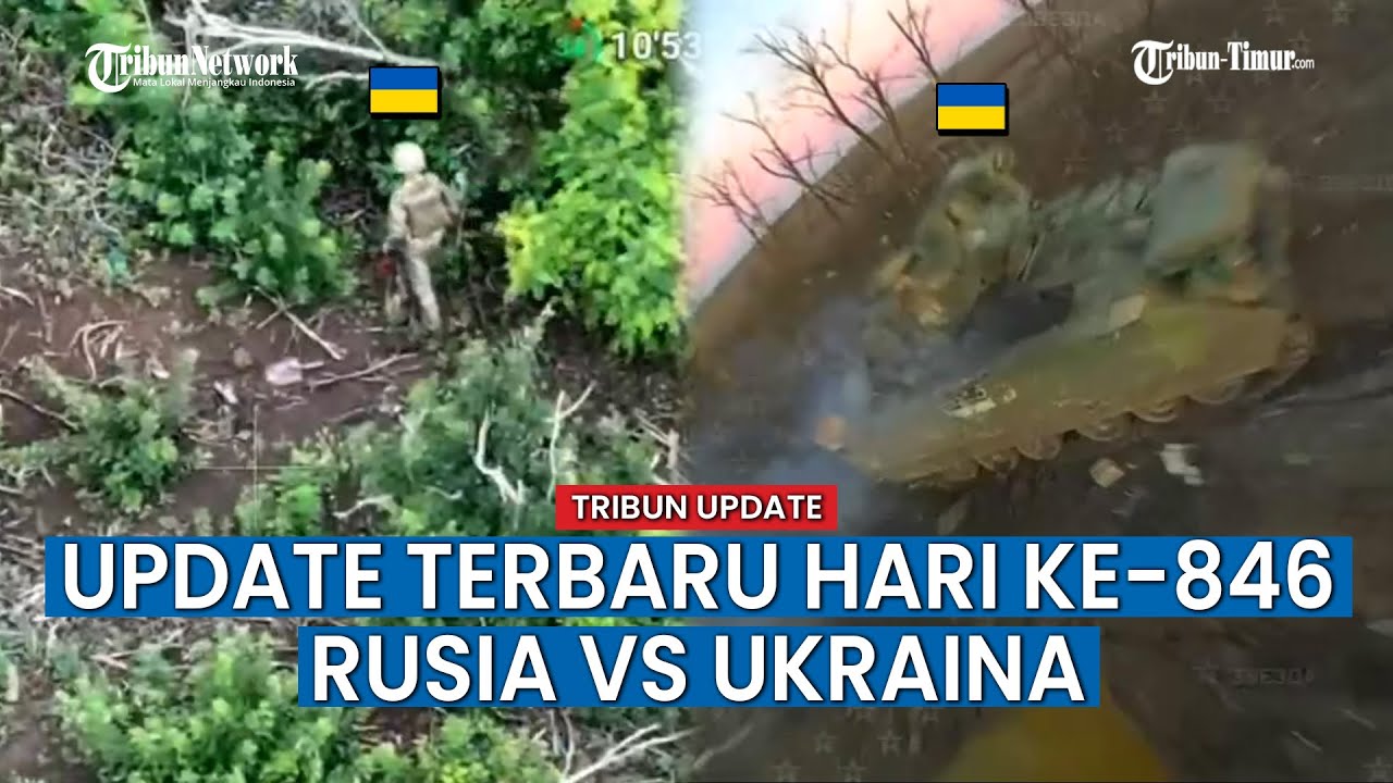 UPDATE HARI KE-846 Rusia vs Ukraina, Rusia Kubur Persembunyian Ukraina dengan Peluru Termobarik