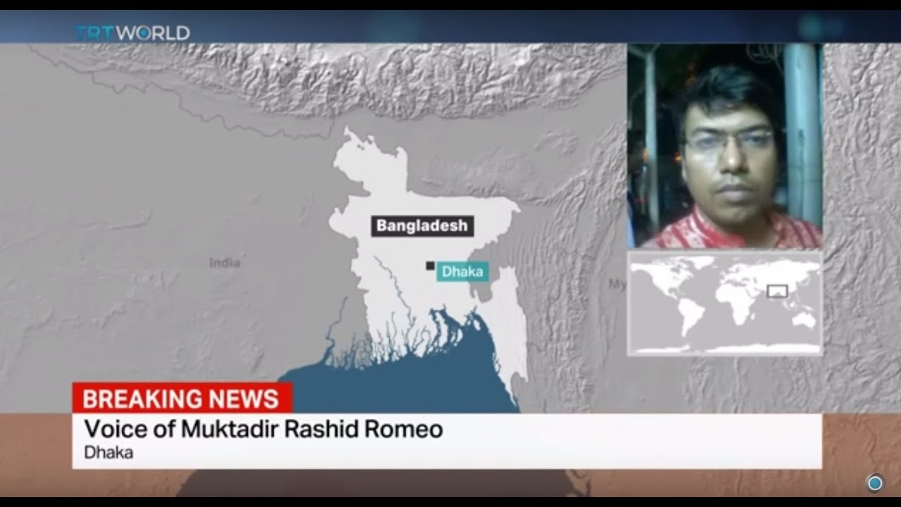 Gunmen attack restaurant in Dhaka, Bangladesh. Muktadir Rashid Romeo brings more