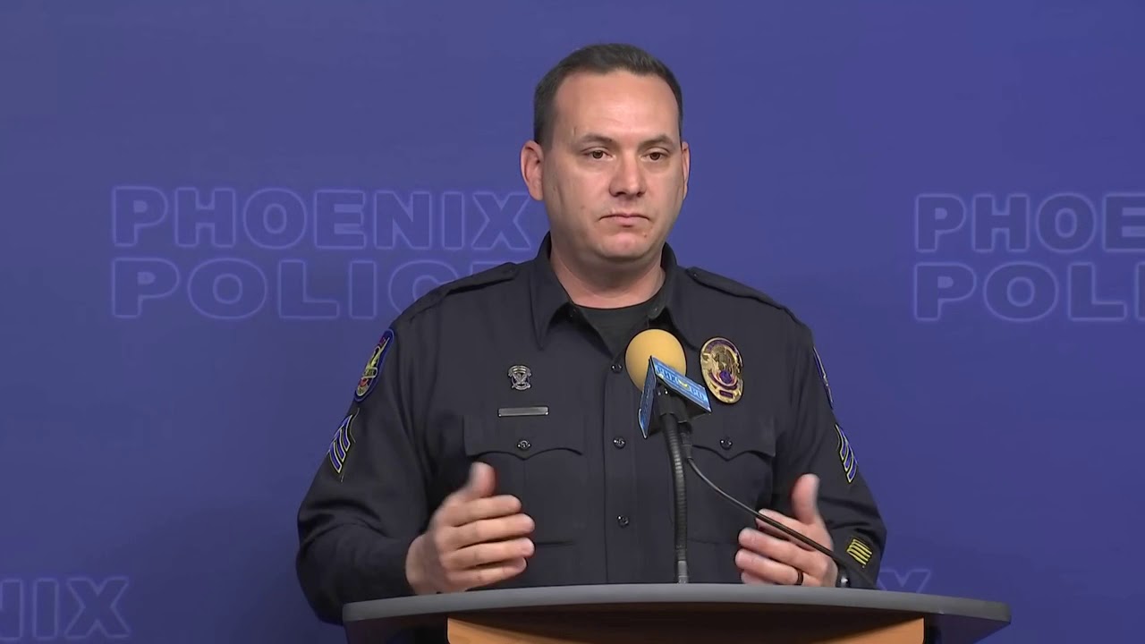 Phoenix PD presser on dead baby found at Amazon distribution center