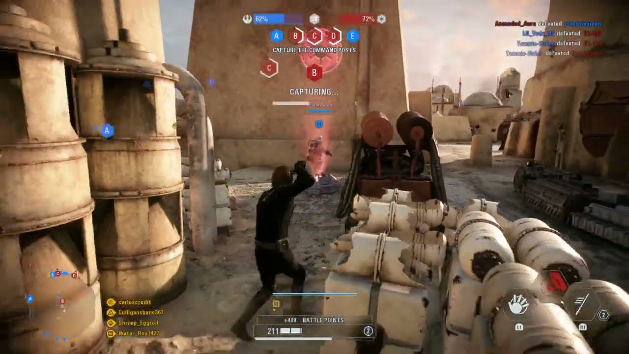 A Close Battle For Supremacy in Star Wars Battlefront 2 (No Commentary Gameplay)