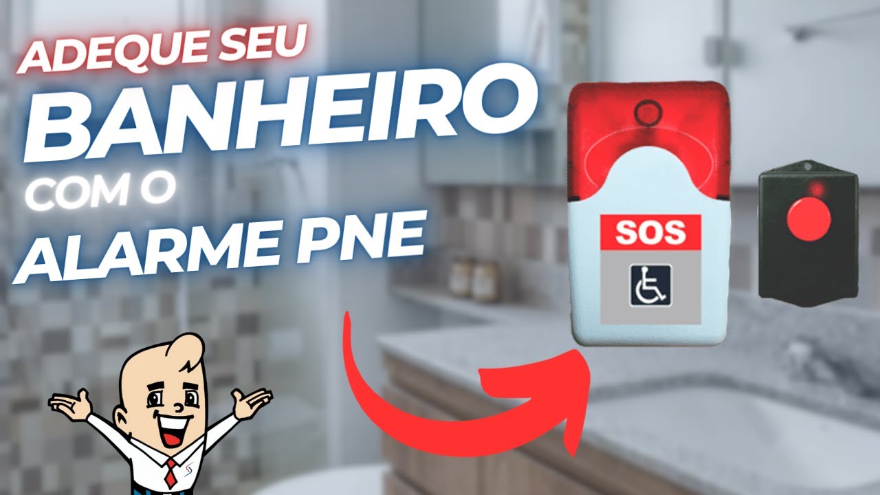 ADEQUAÇÕES DOMÉSTICAS PNE PCD - ALARME PARA BANHEIRO