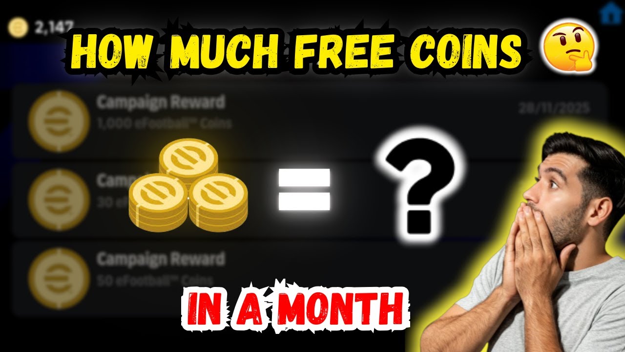 🔥 How Many FREE Coins Does Konami REALLY Give in 1 Month? 😱 | eFootball 2026