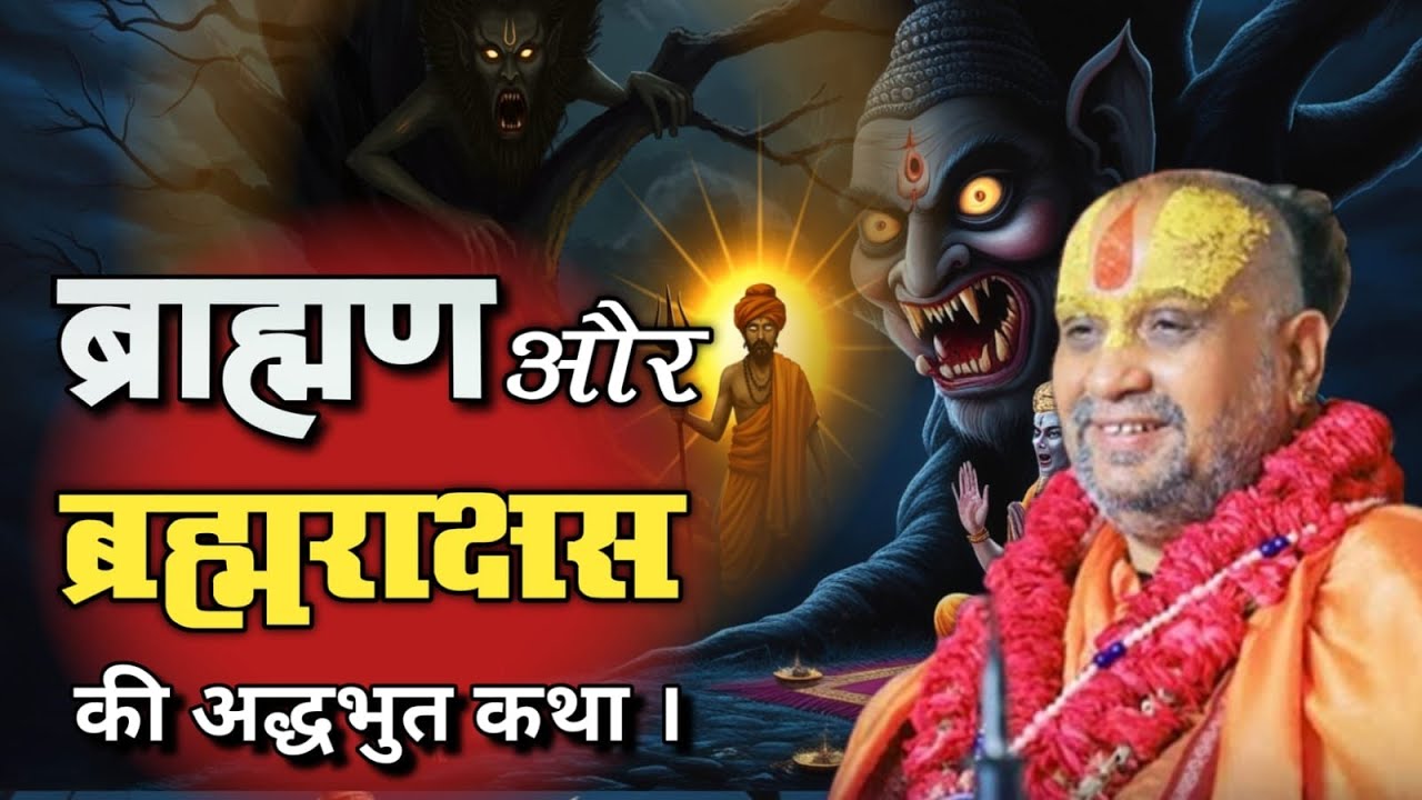 ब्राह्मण और ब्राह्मराक्षस की रहस्यमयी कथा | ऐसा अंत आपने कभी नहीं सुना होगा! rajendra das ji maharaj