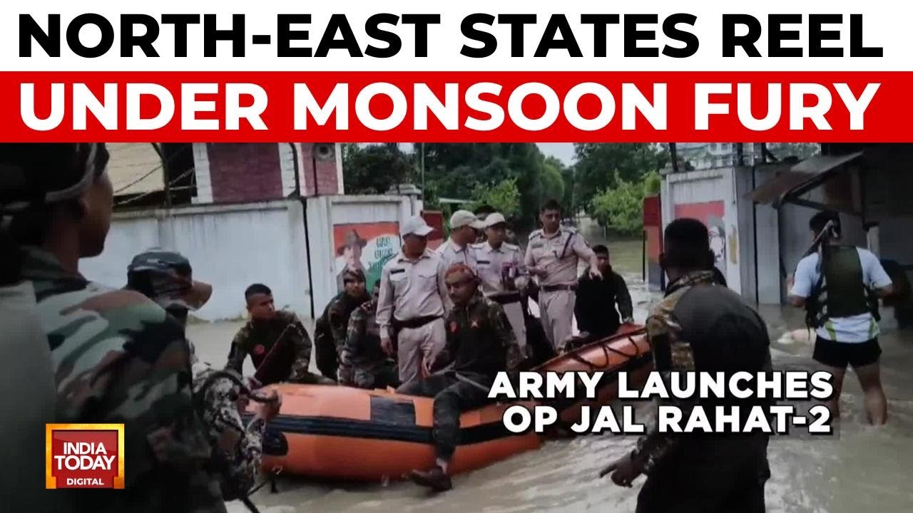 North-East India Battles Incessant Rain, Floods, Landslides | India Today