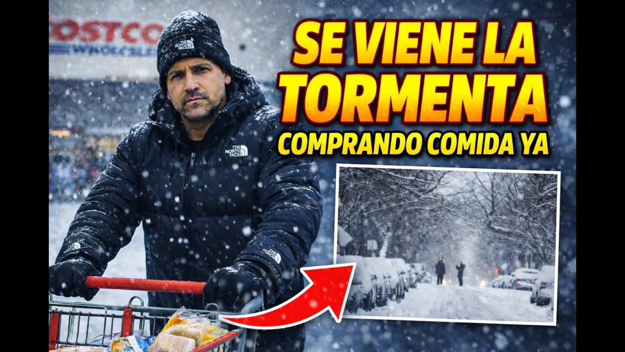 Tormenta Invernal en Virginia ❄️ Así Me Preparo Comprando Comida Antes del Sábado 24 de Enero 2026