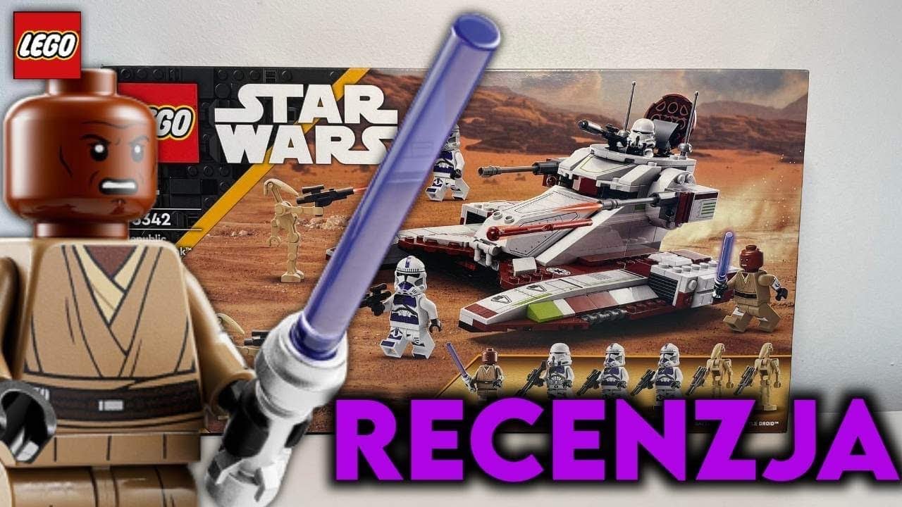 LEGO STAR WARS 75342 | CZOŁG BOJOWY REPUBLIKI | RECENZJA