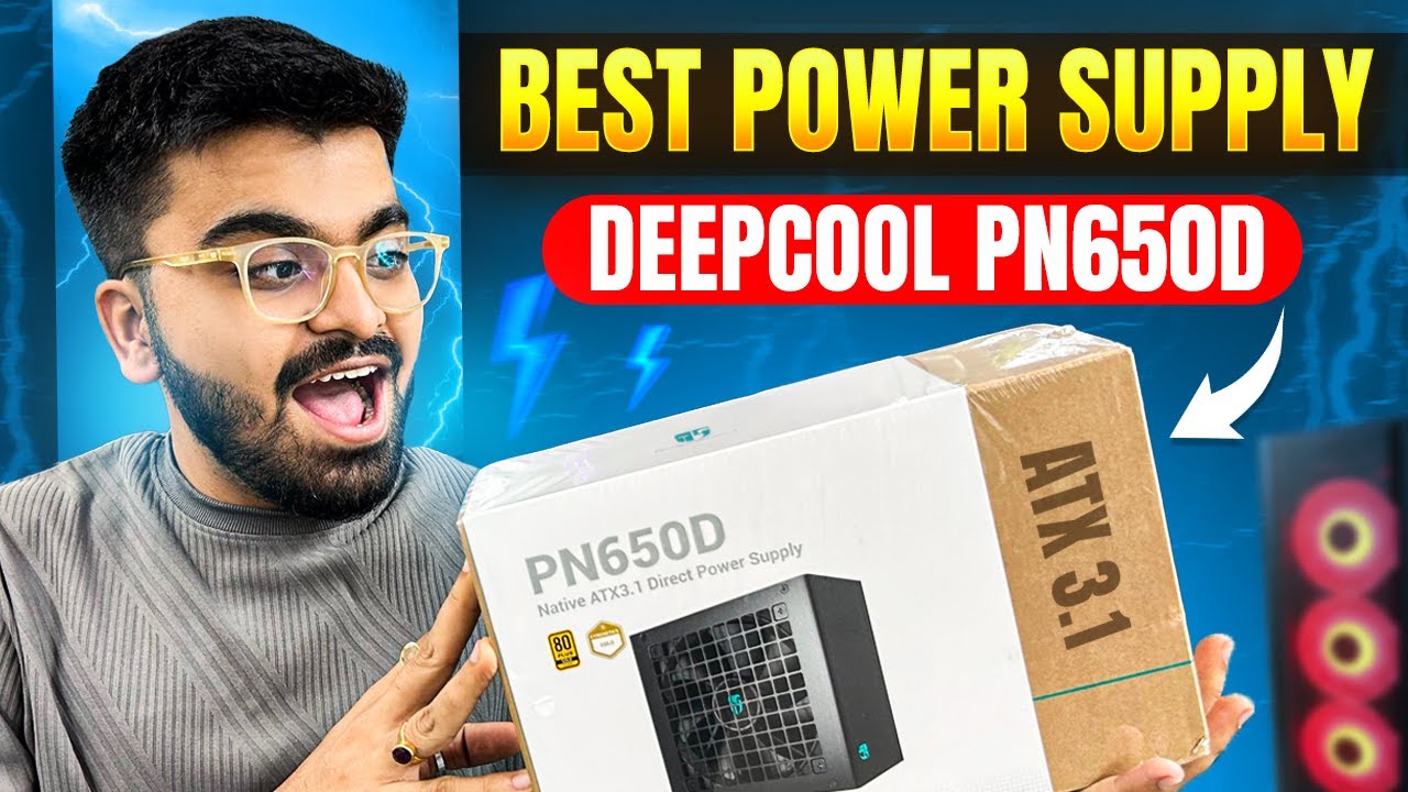 DeepCool Power Supply PN650D Unboxing & Review - Best PSU for RTX 5090 & 5080 - Best Gold Rated PSU!