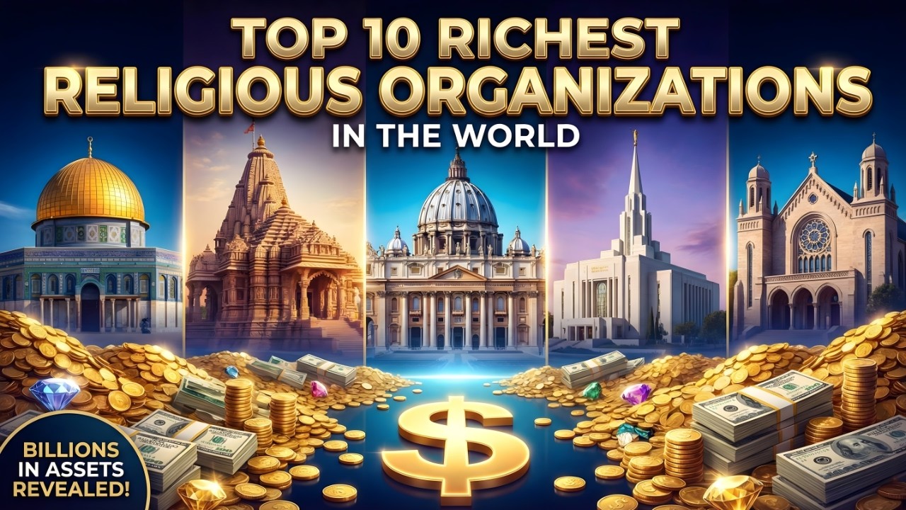 WHAT ARE THE TOP 10 RICHEST RELIGIOUS ORGANIZATIONS IN THE WORLD | TOPTIERTIDBITS