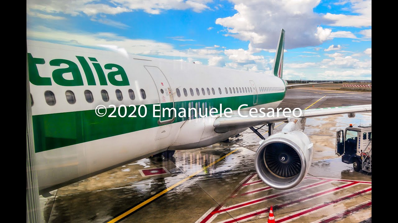 TRIP REPORT | ALITALIA| A321-112| Palermo Punta Raisi - Rome Fiumicino| Economy Light