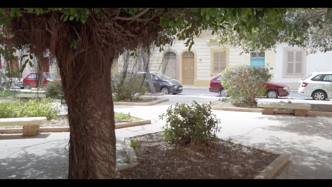 Malta - 4K - Rabat streets and countryside towards Dingli - 2022