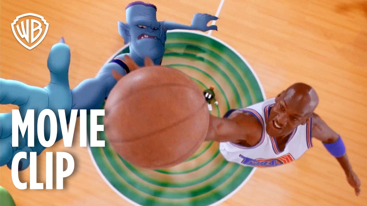 Space Jam | Michael Jordan & Looney Tunes Tip Off | Movie Clip | Warner Bros. Entertainment