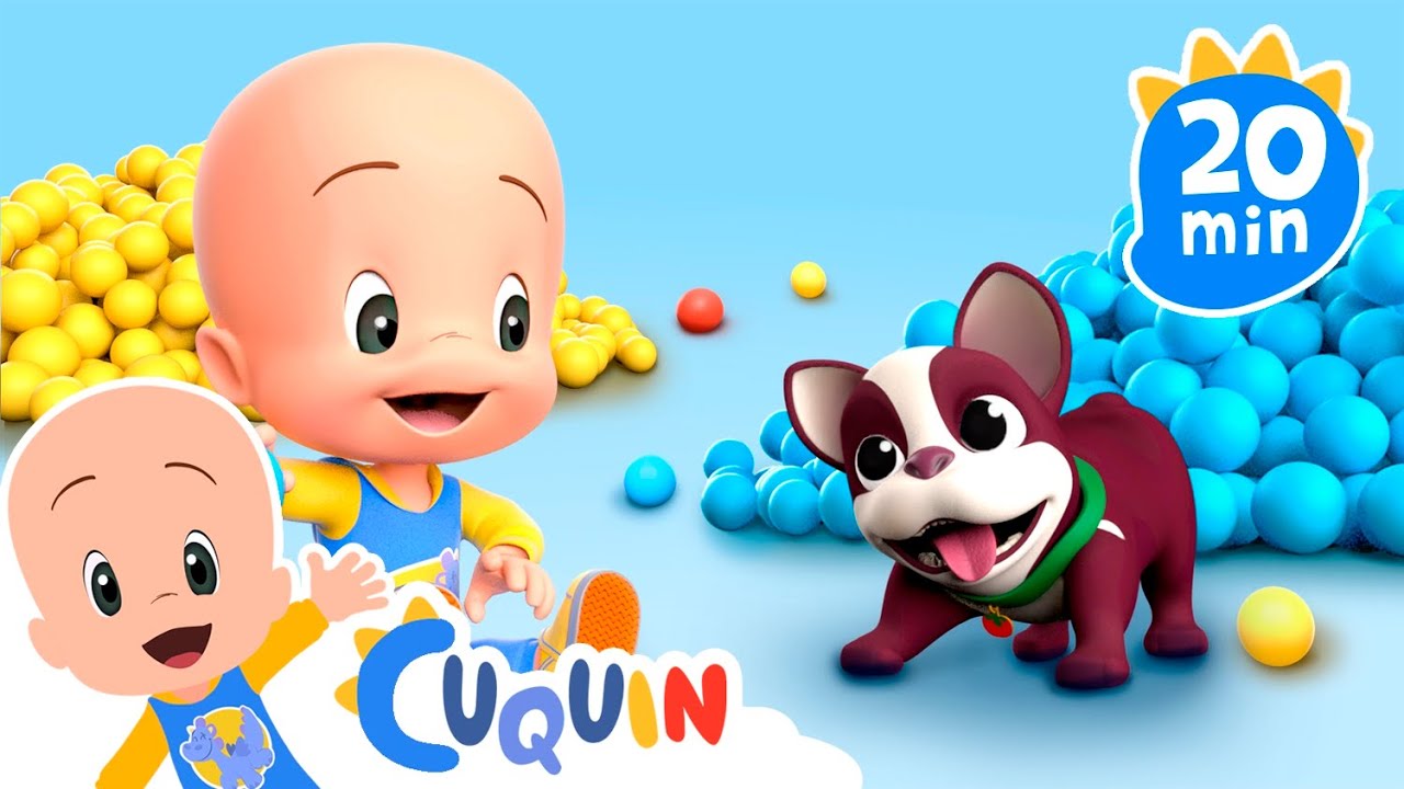 Las pelotas de colores de Cuquín | Aprende con Cuquín