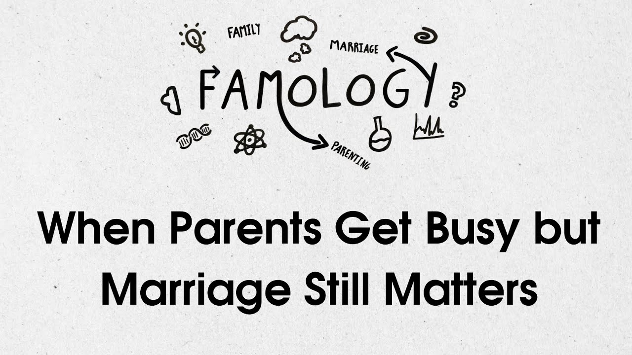 When Parents Get Busy but Marriage Still Matters