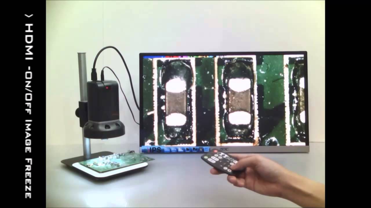 ViTiny UM06 Digital Microscope - TableTop Autofocus USB/HDMI Inspection Camera from MicroLinks
