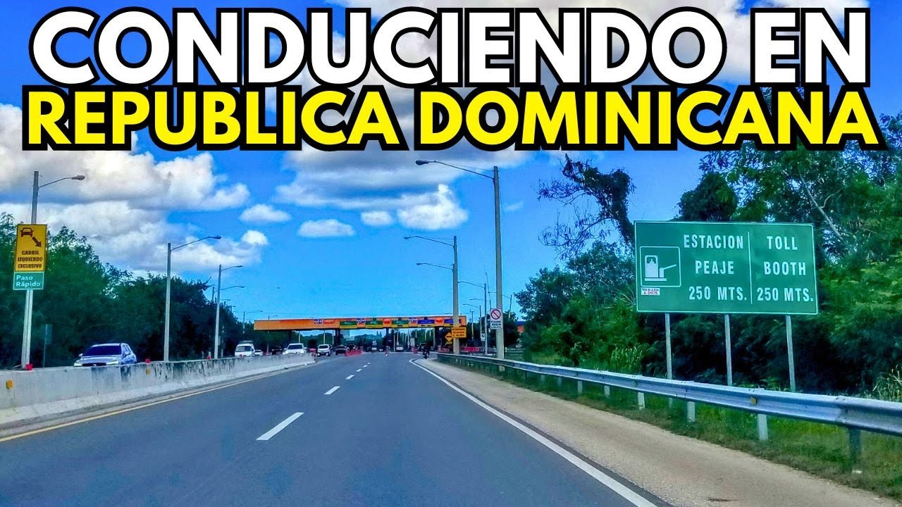 4K CONDUCIENDO: AUTOVIA DEL ESTE - AUTOPISTA DEL CORAL - LA ROMANA