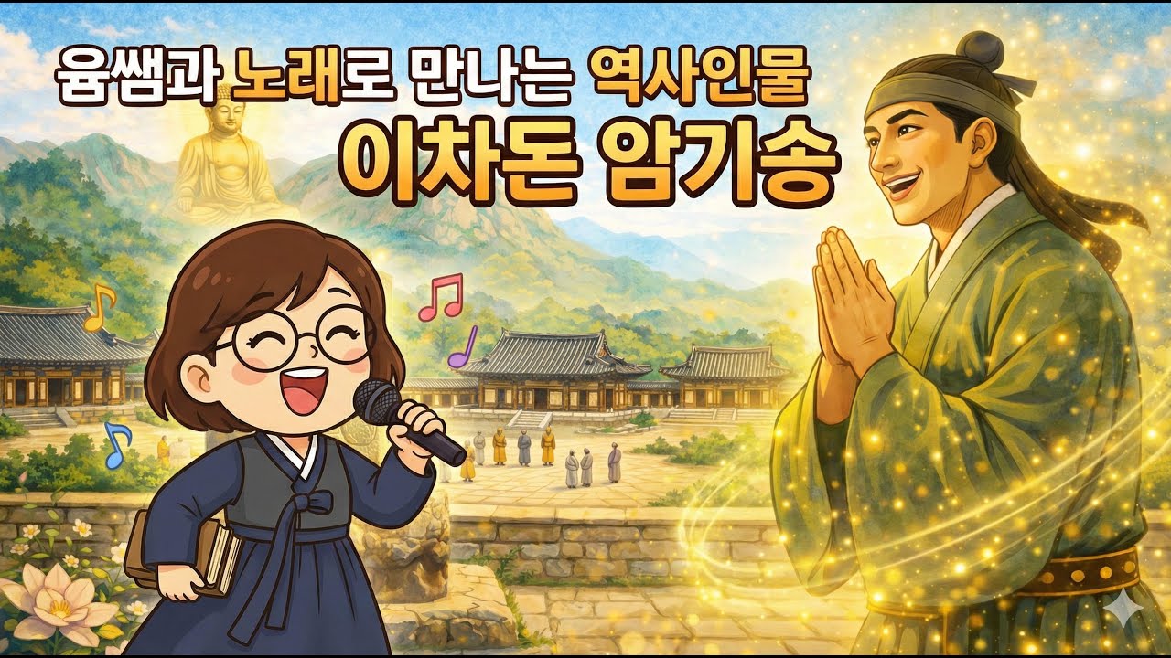 윰쌤의 책 놀이터X행복한 논술 '펀펀역사 1호' [02 '이차돈 편']