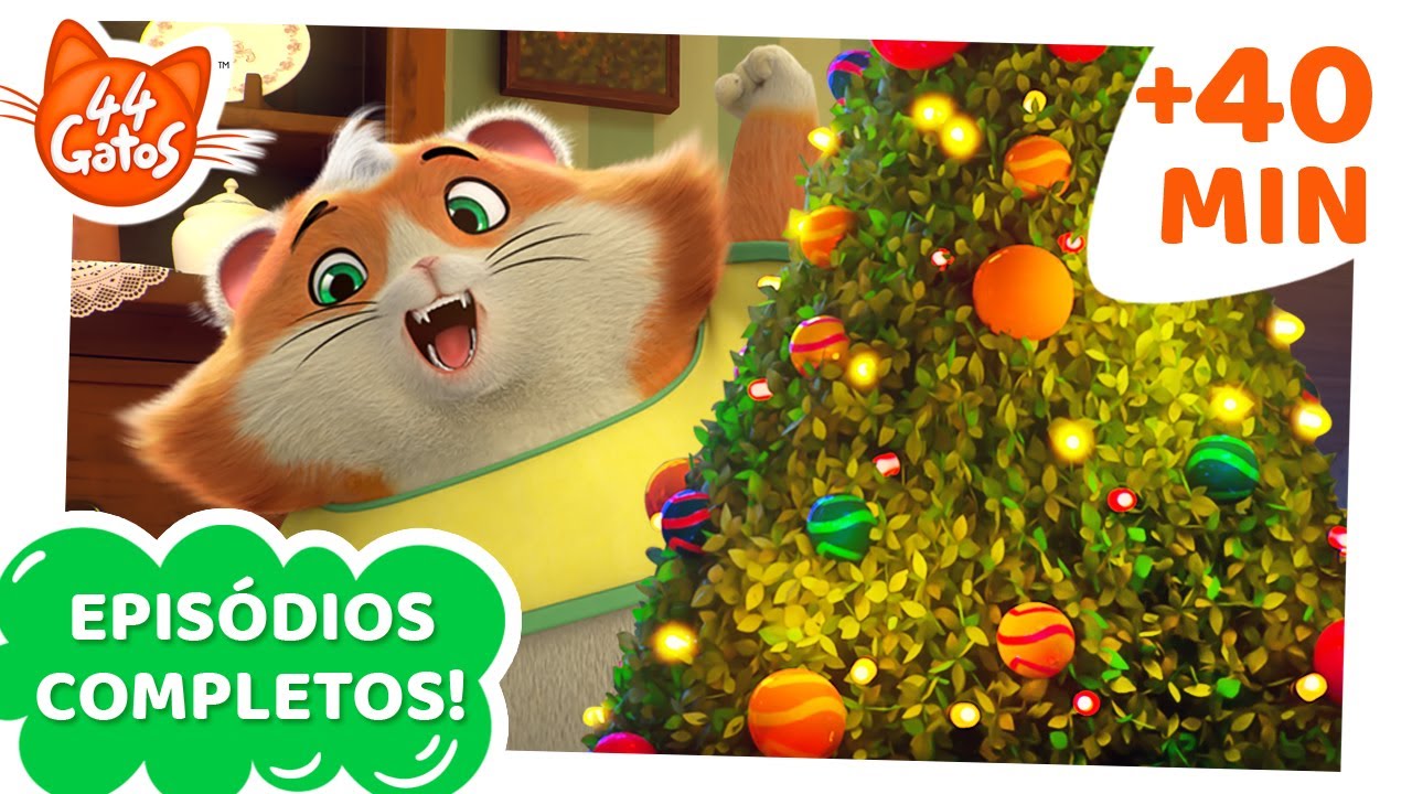 44 Gatos | Latinoamérica | 40 MIN | Episodios completos | ¡Cuentos de Navidad! ☃️🎁