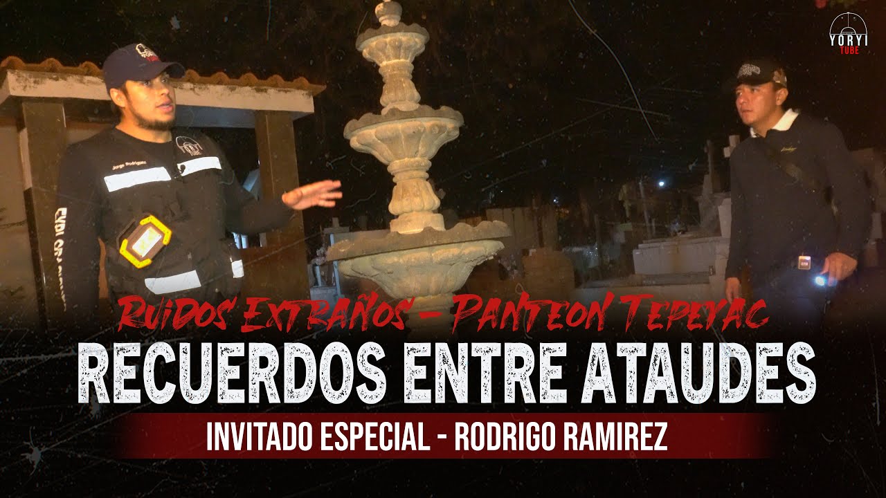 Exploración en el Panteón Tepeyac: Ruidos Extraños y Recuerdos Entre Ataúdes 😨