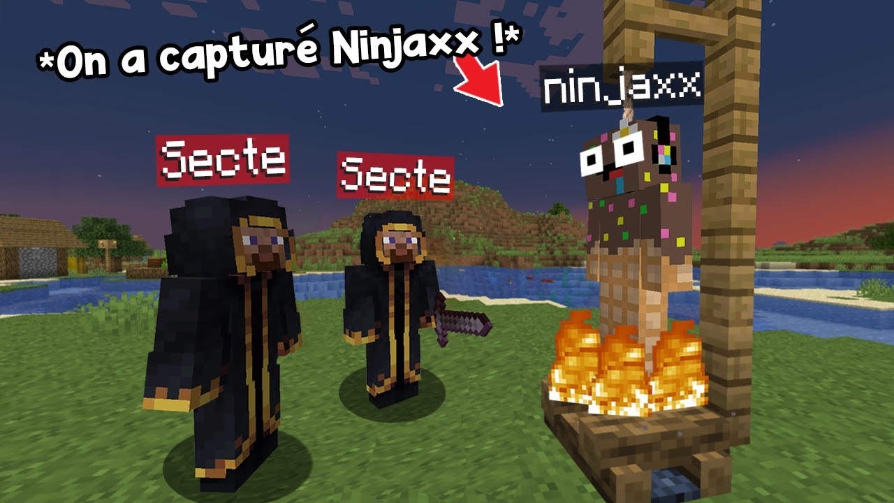 J'ai infiltré un Serveur Anti Ninjaxx sur Minecraft