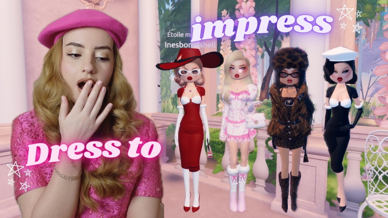 JE JOUE À DRESS TO IMPRESS POUR LA PREMIÈRE FOIS
