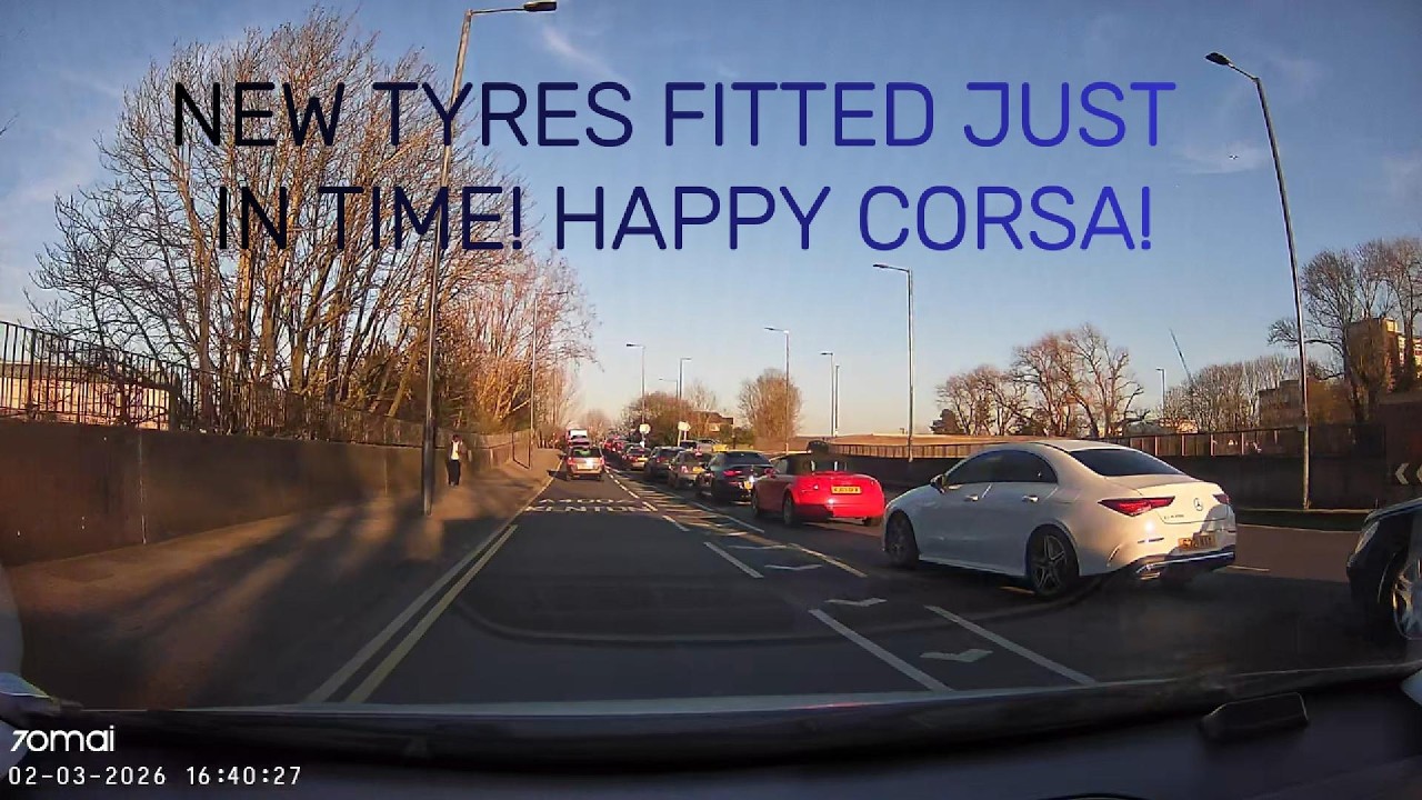 Rush Hour Panic! New Tyres Fitted Just in Time🚘| DriftWithCorsa