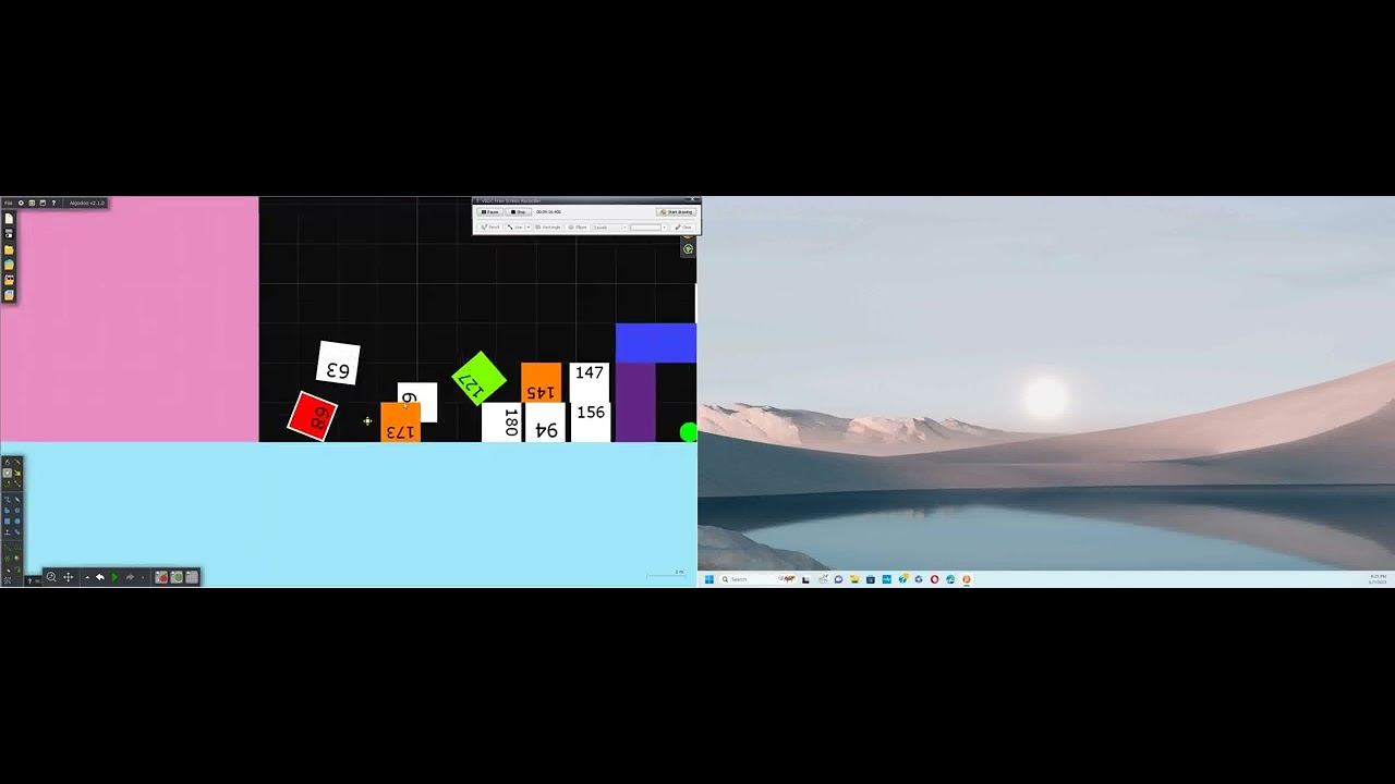 Marble Game In Algodoo 85