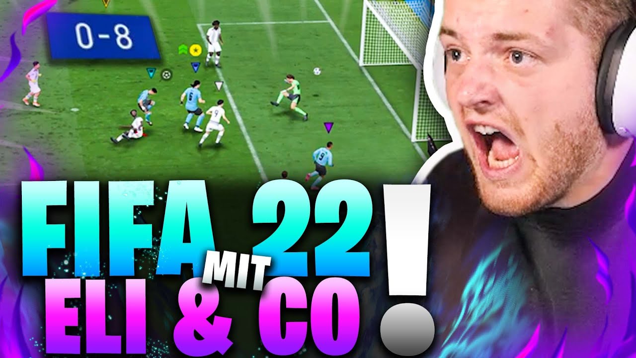 😂😱Als TOP Stürmer VERWANDEL ICH die BÄLLE! | FIFA 22 Pro Club mit @EliasN97, @Niklas-Wilson & Co.!