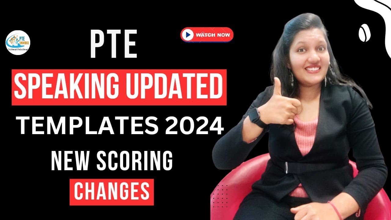 (Updated )PTE Speaking Templates - Describe Image and Retell Lecture | Changes 2024 | PTE Universe