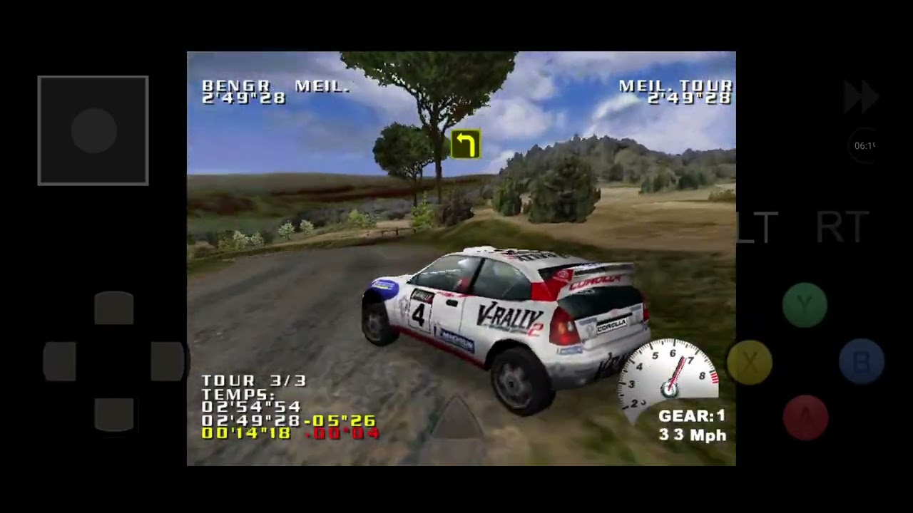 1999 Test Drive V Rally Dreamcast Title 