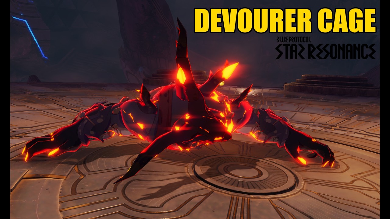 5 TANKS vs DEVOURER CAGE - Blue Protocol Star Resonance