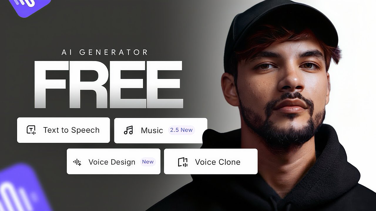 The Best Free AI Voice Generator for Text-to-Speech, Voice Cloning & Music
